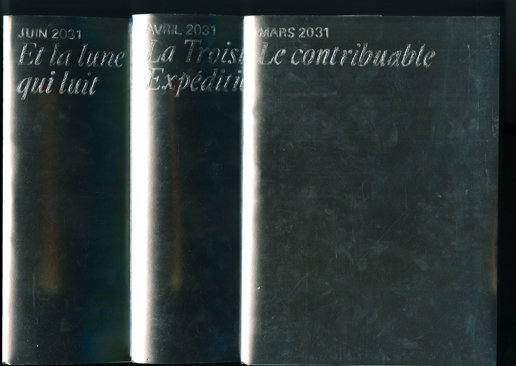 scann de mes 3 éditions, dont 2 fascicules vierges.