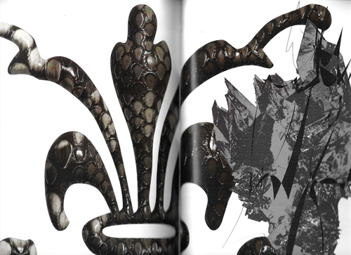 scann d'une double-page de mon édition JE ANIMAL.