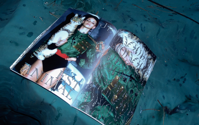 photo d'une double-page de mon édition JE ANIMAL.